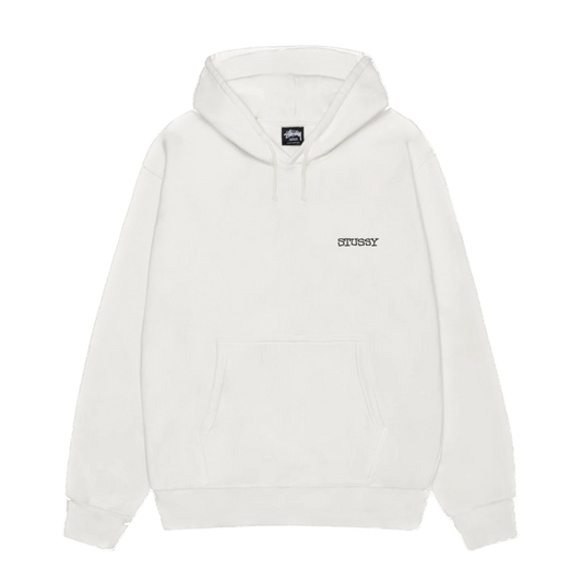 Stussy Jumbo Pigment Dyed Hoodie - Natural