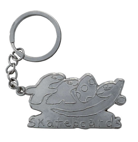 Frog Dino Logo Keychain