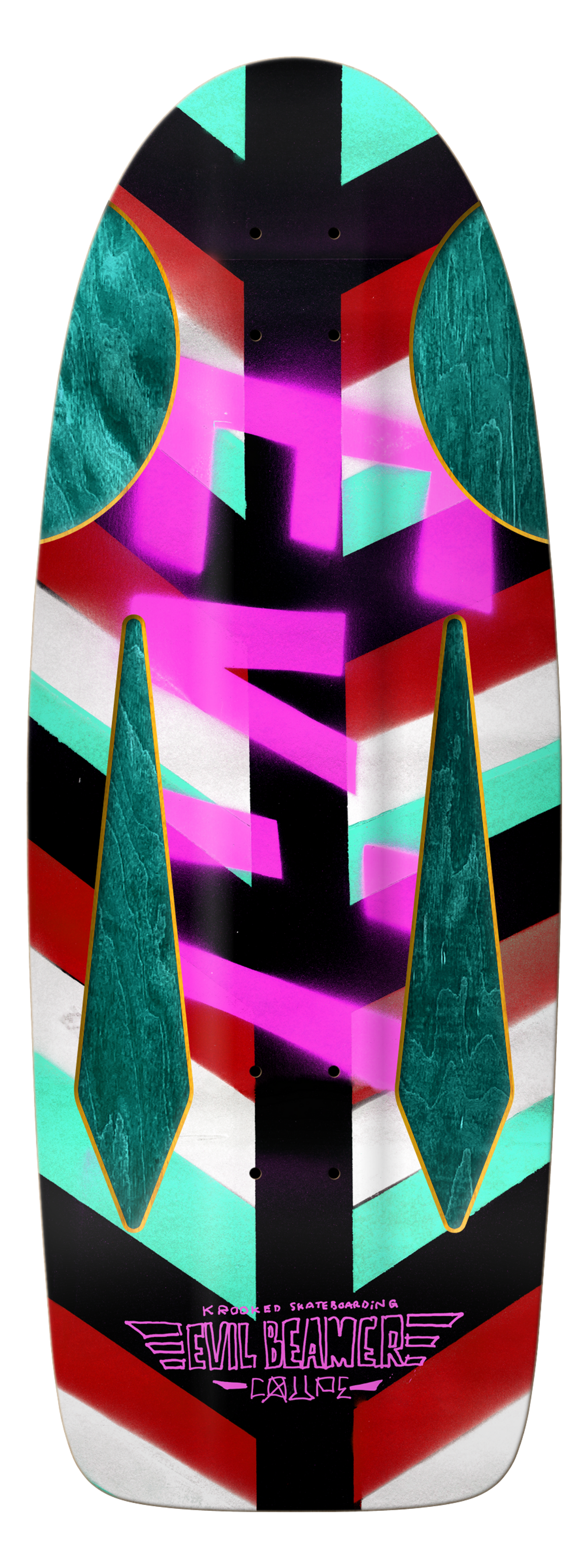 Krooked Evil Beamer Coupe Deck 10.75