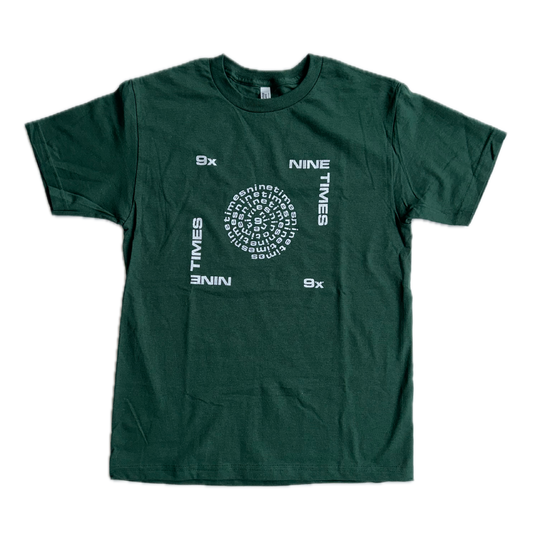 Ninetimes Letraset Tee - Forest