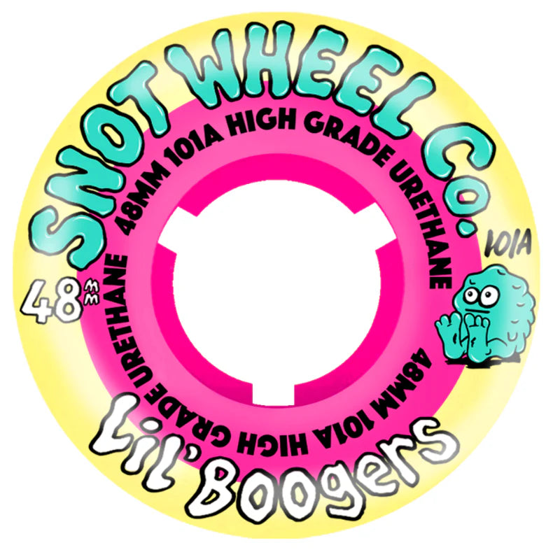 Snot Lil' Boogers Pink/Yellow Wheels - 101A 48mm