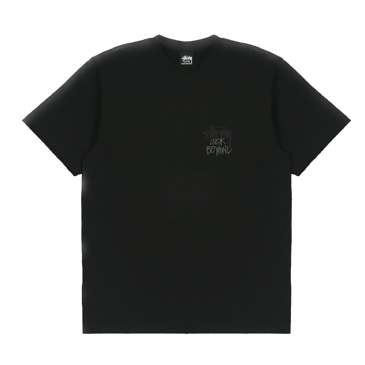 Stussy Look Beyond Pigment Dyed Tee - Black