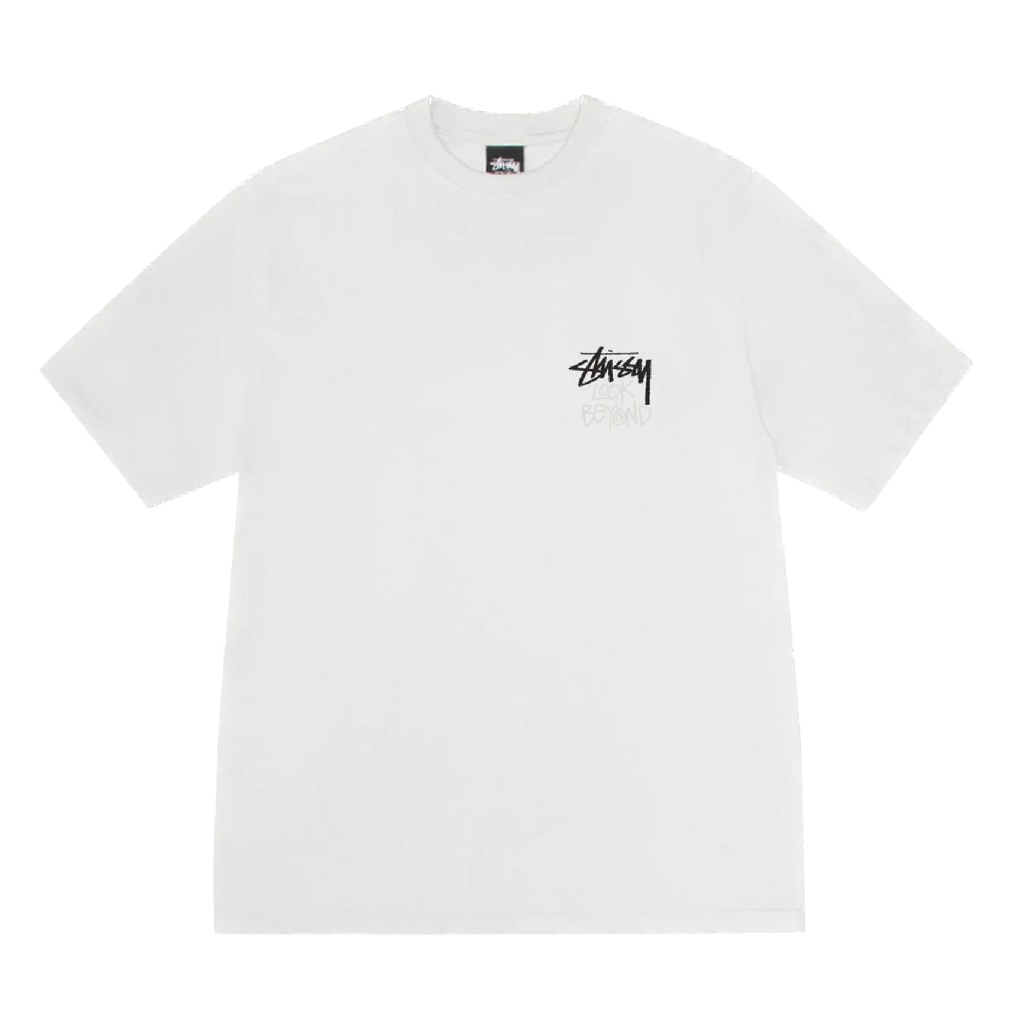 Stussy Look Beyond Pigment Dyed Tee - Natural