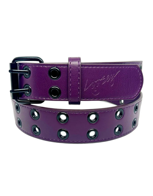 Loosey Grommet Belt - Purple