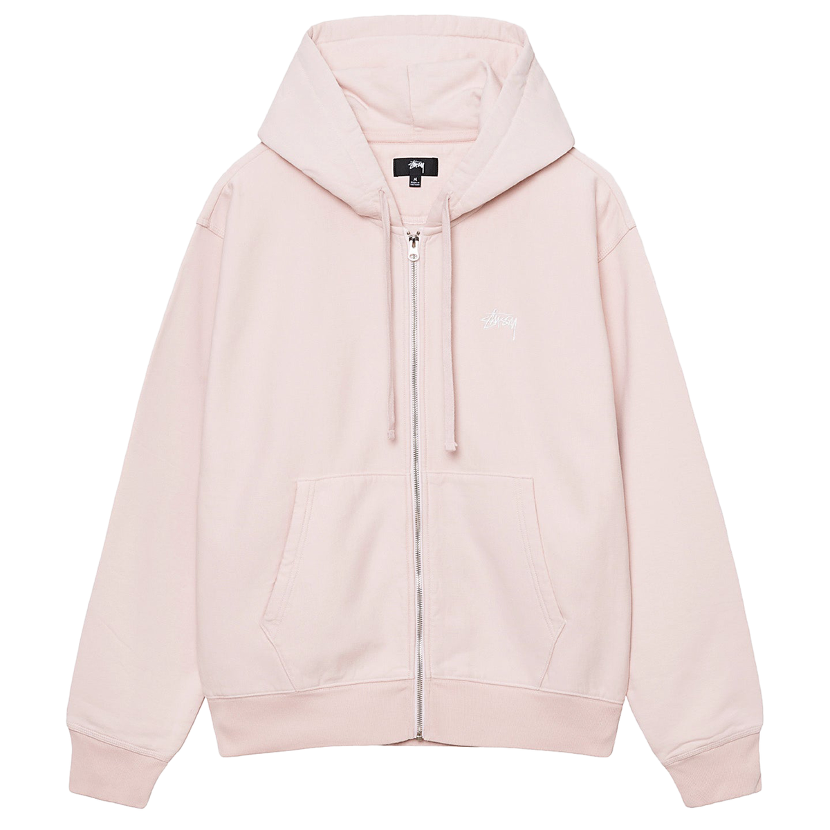 Blush pink zip up hoodie best sale