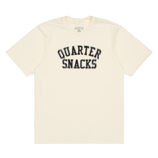 Quartersnacks Motion Arch Tee - Cream
