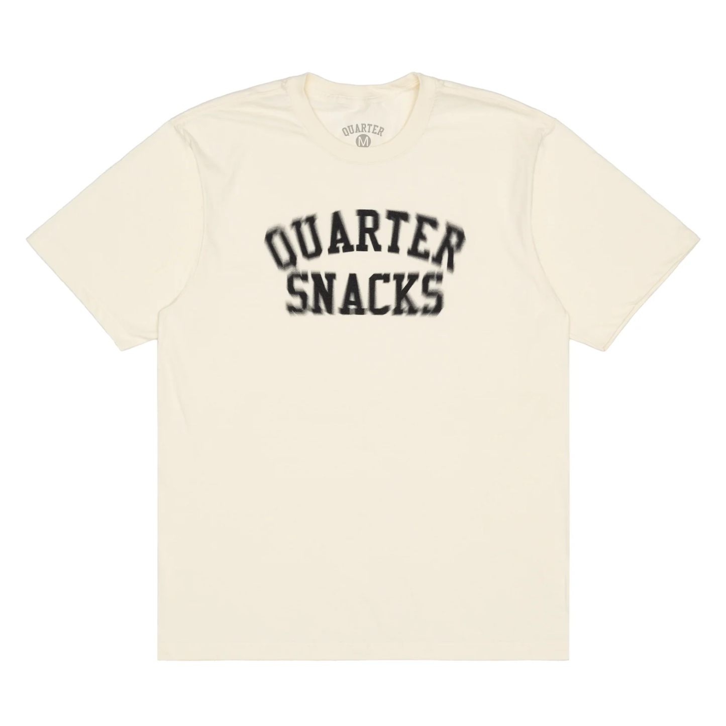 Quartersnacks Motion Arch Tee - Cream