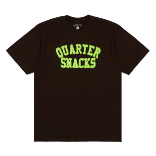 Quartersnacks Motion Arch Tee - Brown
