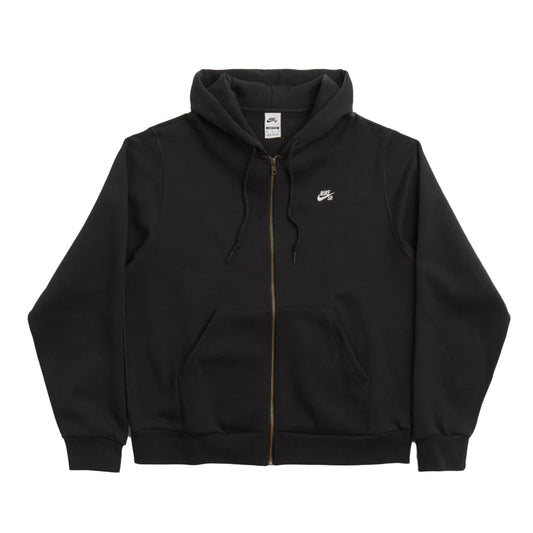 Nike SB Embroidered Zip Hoodie - Black