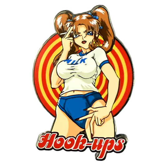 Hook-Ups Sakura Enamel Pin