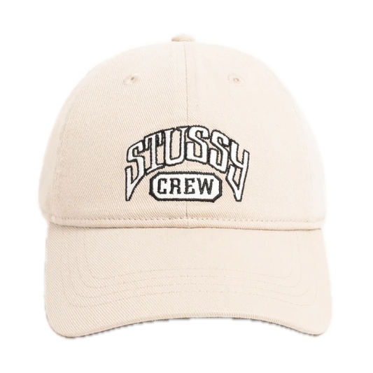 Stussy Low Profile Crew Strapback - Sand