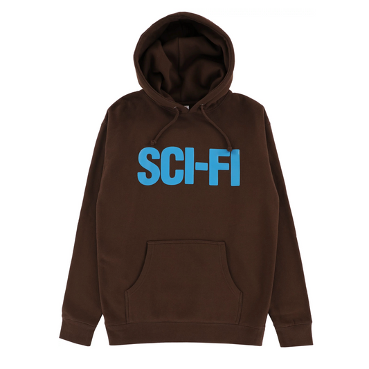 Sci-Fi Fantasy Big Sci-Fi Hoodie - Brown