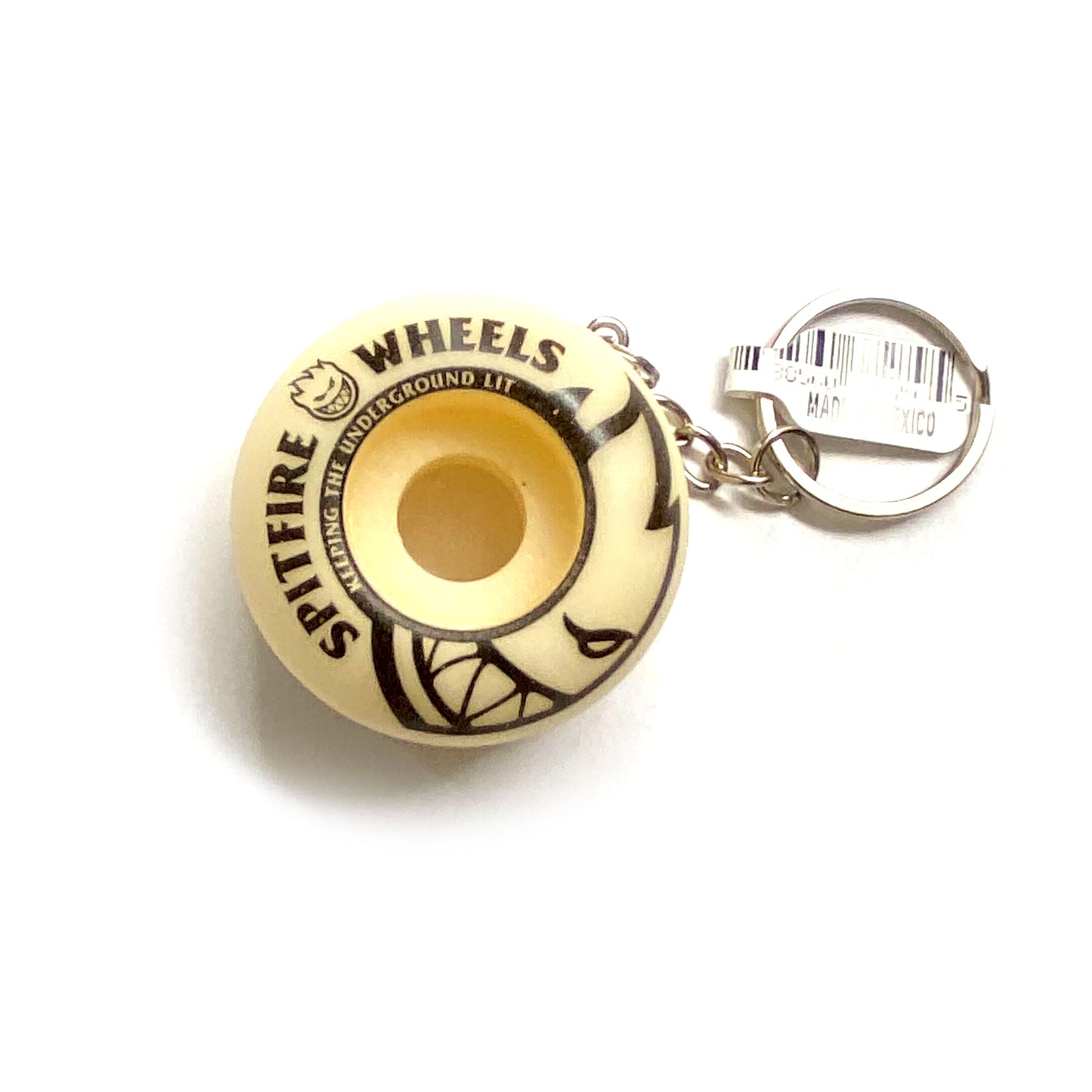 Spitfire Classic Wheel Keychain - Natural
