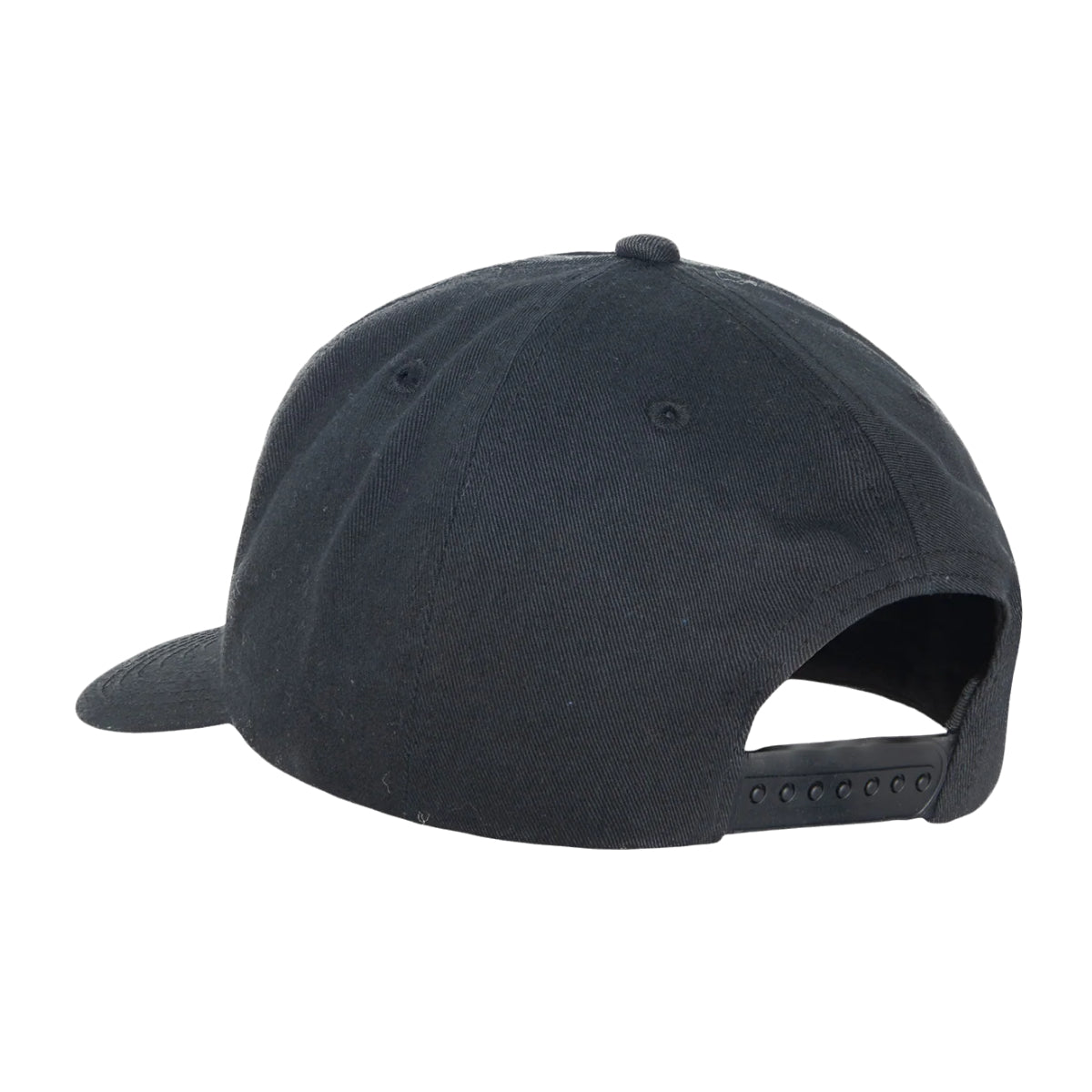 Stussy Mid Depth Sport Patch Applique Cap - Shadow Black