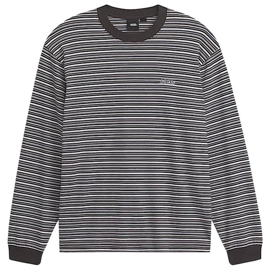 Vans Wesley Striped Longsleeve - Faded Black