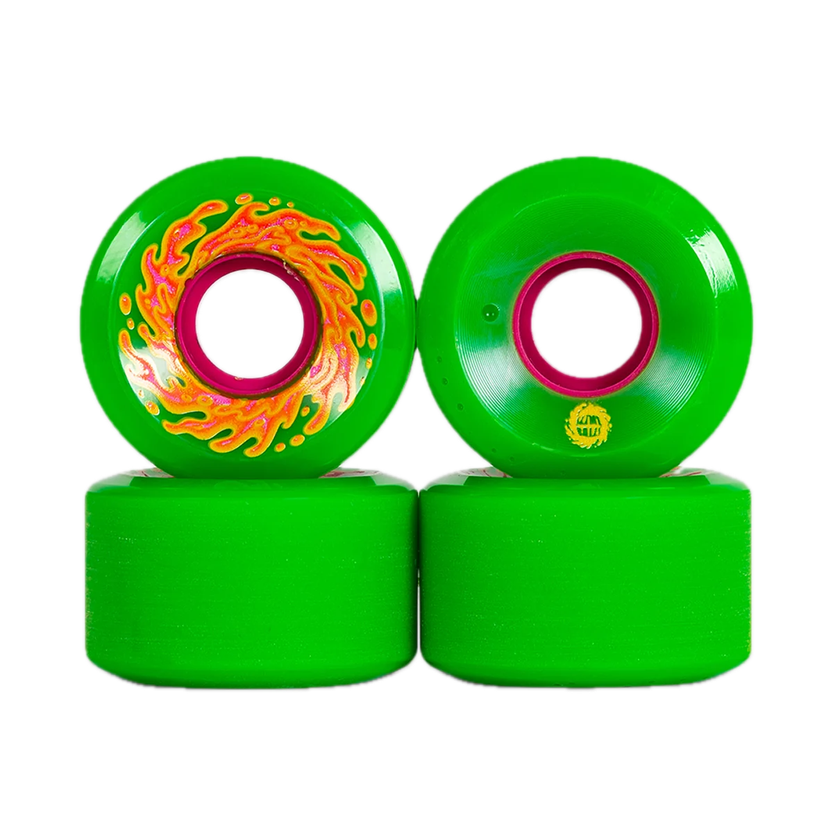 Slime Balls Mini OG Slime Wheels - 78A 54.5mm Green/Pink