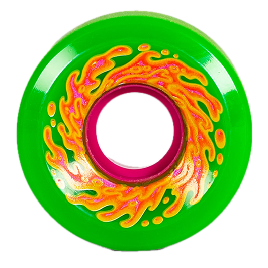 Slime Balls Mini OG Slime Wheels - 78A 54.5mm Green/Pink