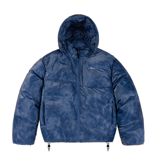 Dime Wavy Puffer - Smoke Blue