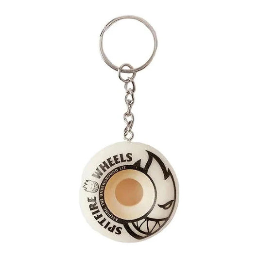 Spitfire Classic Wheel Keychain - Natural