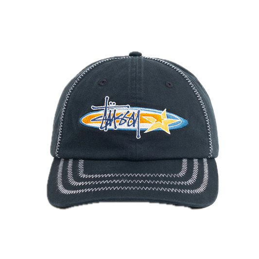 Stussy Low-Profile Oval Star Cap - Black