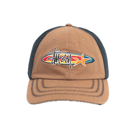 Stussy Low-Profile Oval Star Cap - Brown