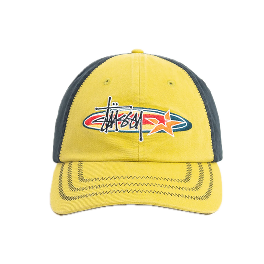 Stussy Low-Profile Oval Star Cap - Lime