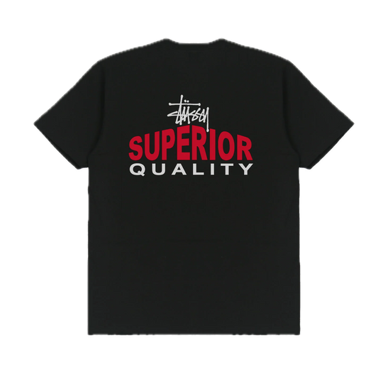 Stussy Superior Quality Tee - Black