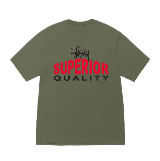 Stussy Superior Quality Tee - Olive