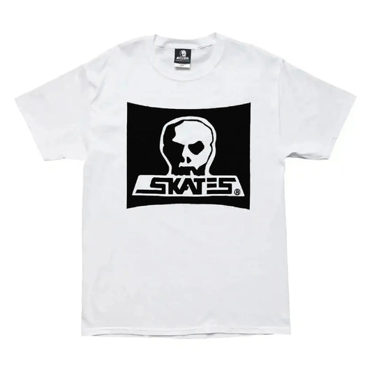 Skull Skates Surf Box Burbs Tee - White