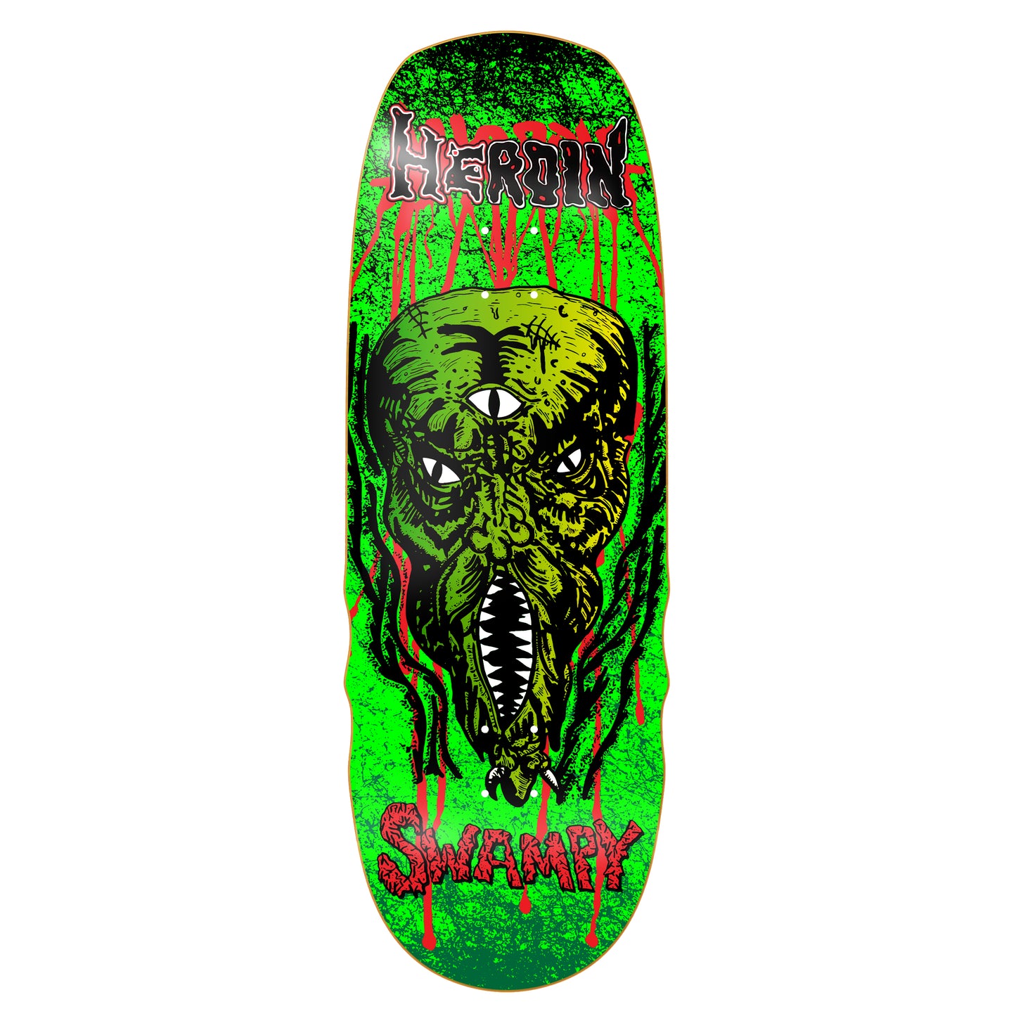 Heroin Swampy K02 Slime Face Deck - 10.6