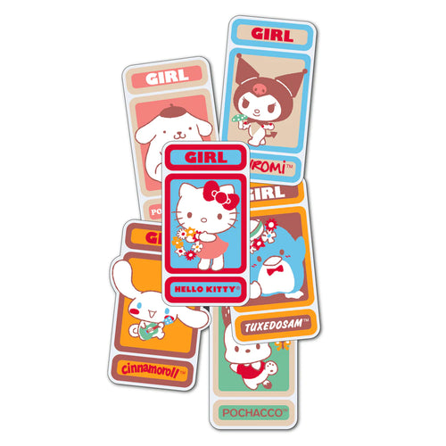 Girl Hello Kitty & Friends Sticker Pack