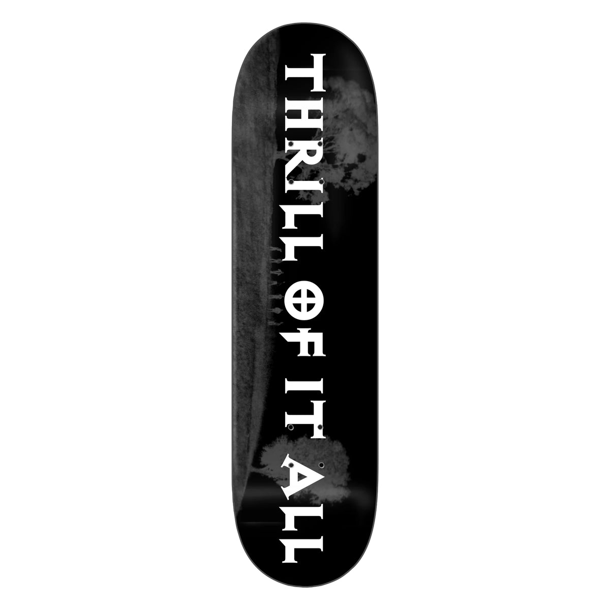 Zero Thrill Of It All 30 Year Reissue Deck - 8.5 Black Dipped