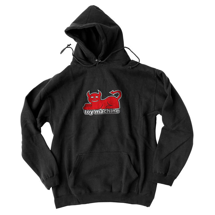 Toy Machine Devil Cat Hoodie - Black
