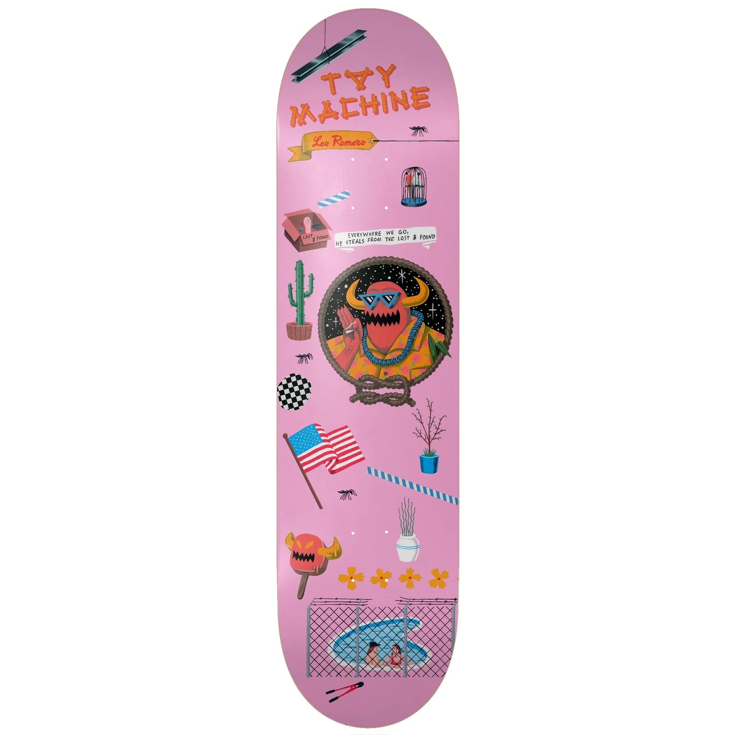 Toy Machine Romero Lost and Found Deck - 8.25