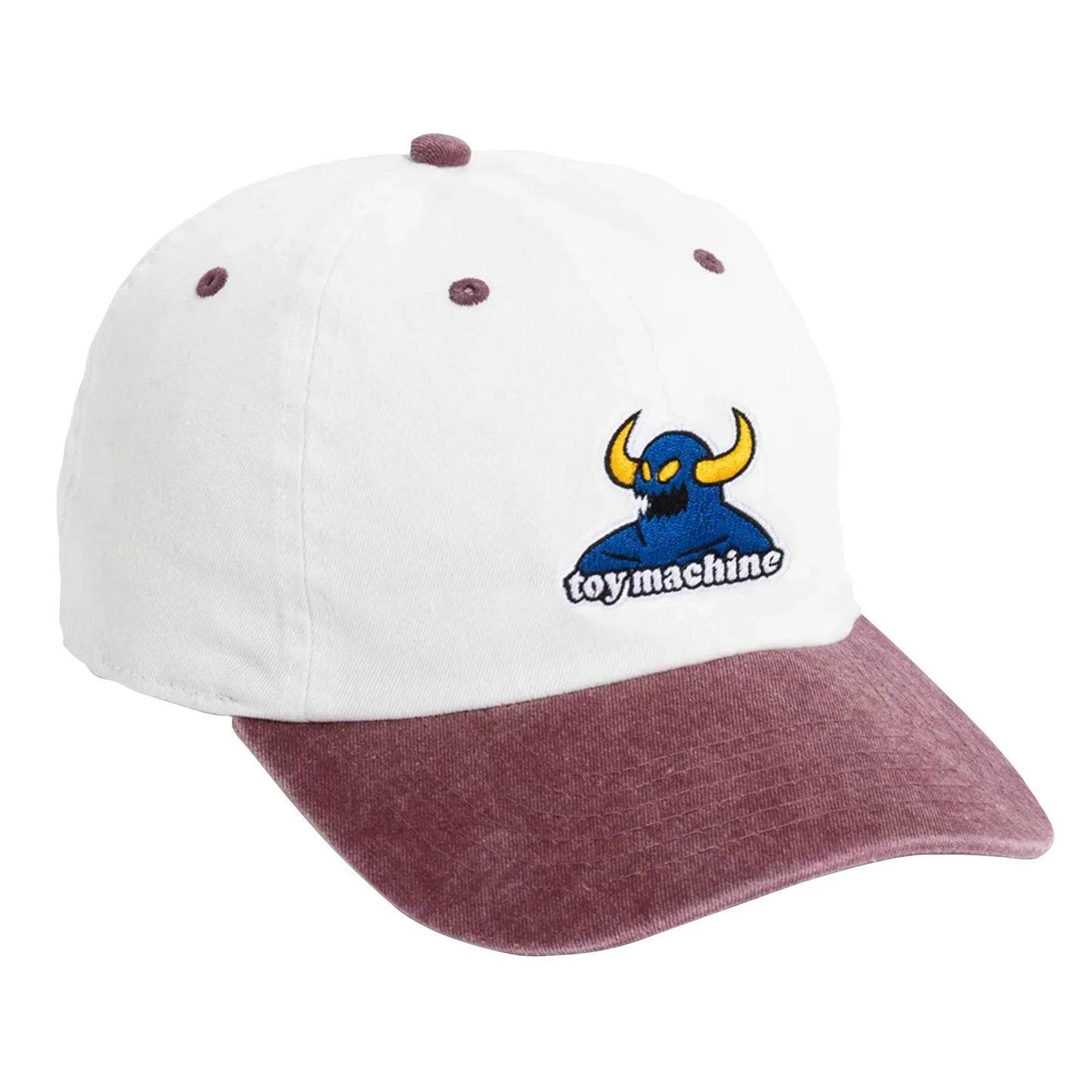 Toy Machine Monster Strapback Cap - White