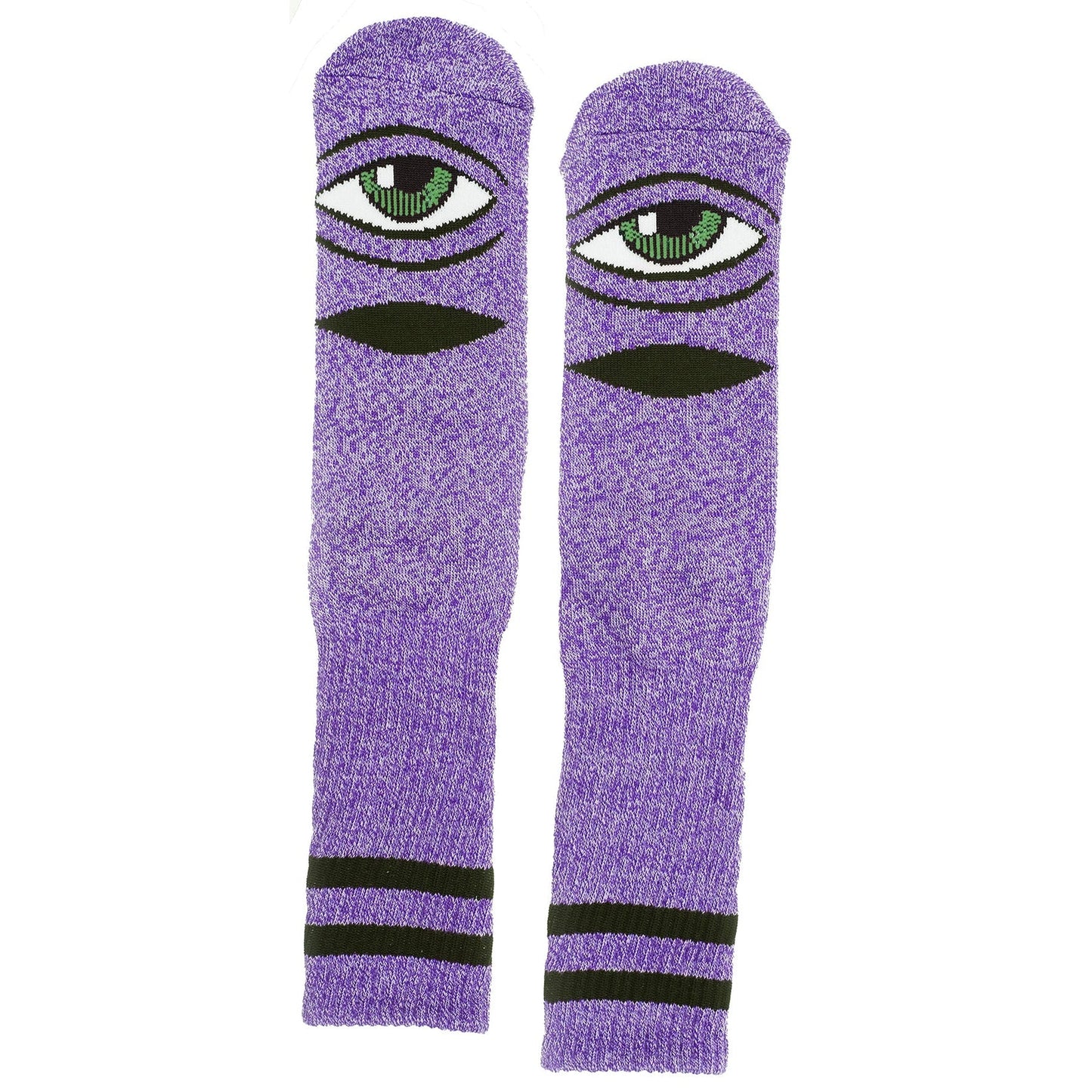 Toy Machine Sect Eye Socks - Heather Purple