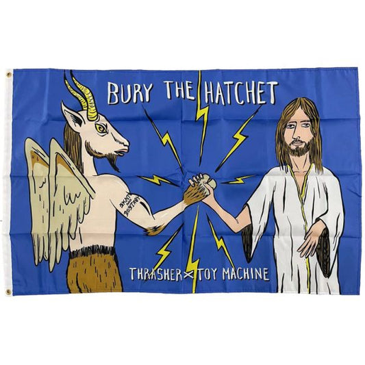 Toy Machine Thrasher Bury the Hatchet Flag