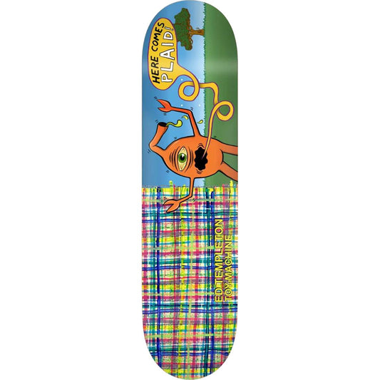 Toy Machine Templeton Plaid Deck - 8.5