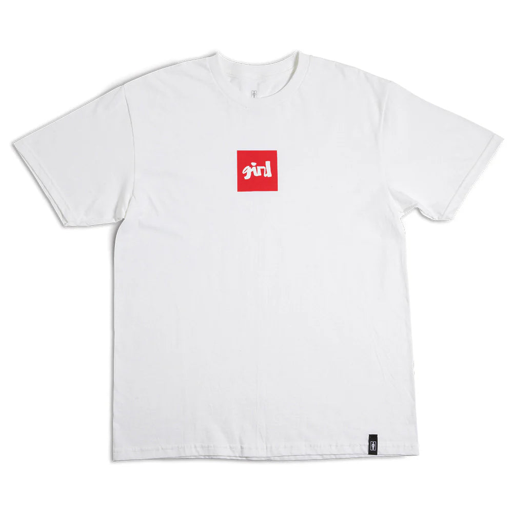 Girl Chunk Tee - White