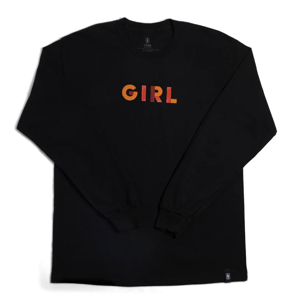 Girl Jeron Longsleeve Tee - Black