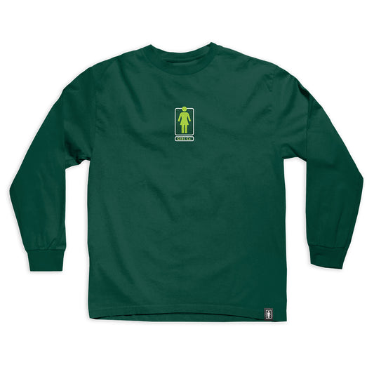 Girl 93 Til Lovers OG Longsleeve Tee - Forest Green