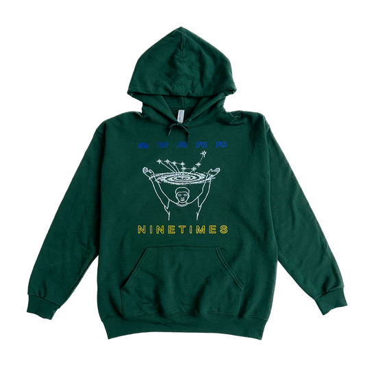 Ninetimes Utopia Hoodie - Forest Green