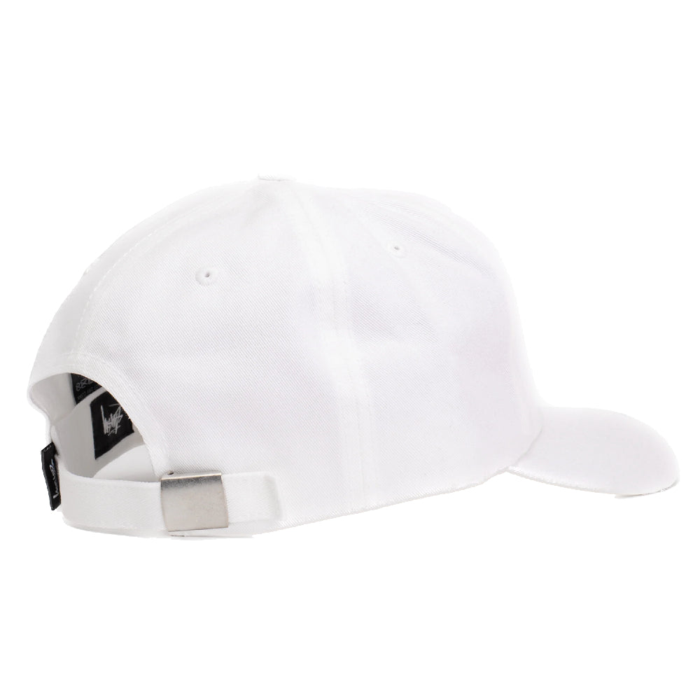 Stussy Mid Depth International Sport Strapback Cap - White