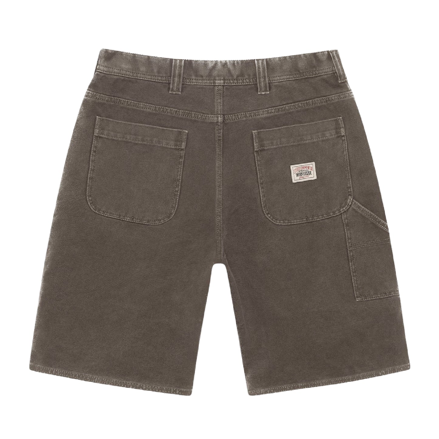 Stussy Washed Canvas Work Short - Brown