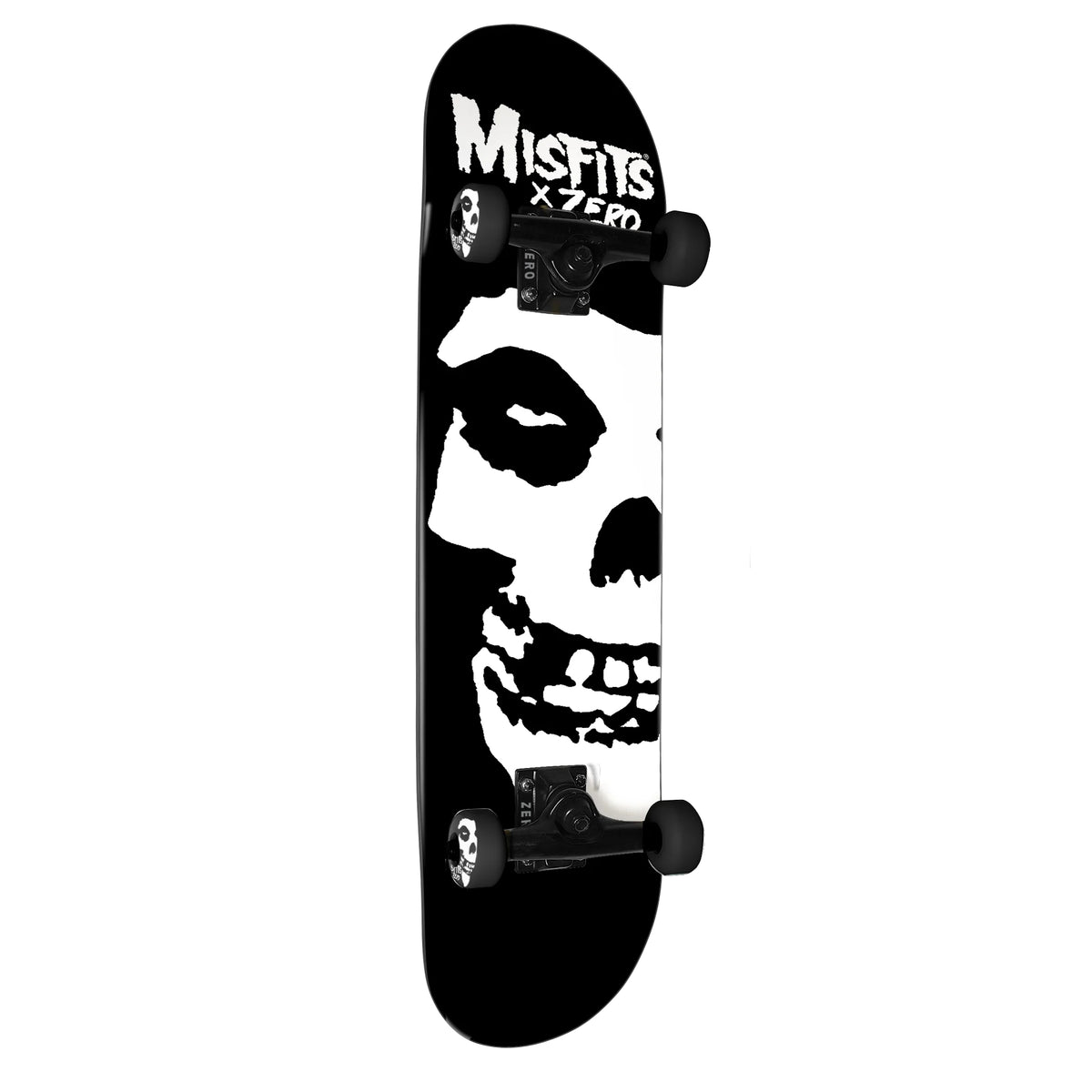 Zero Misfits Fiend Skull Complete - 8.25 Black Dipped