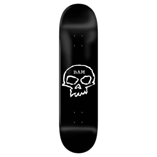 Zero Bam Single Skull Deck - 8.25