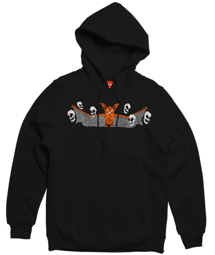 Baker Neckface Throwback From The Dead Hoodie - Black