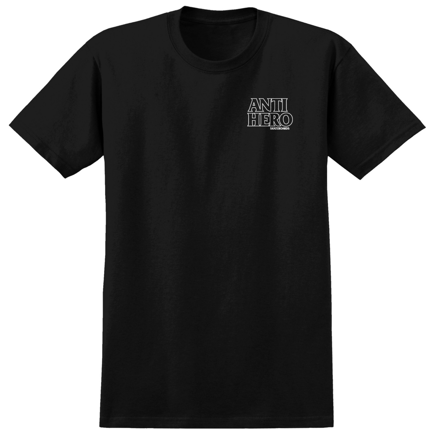 Antihero Lil Black Hero Outline Tee - Black