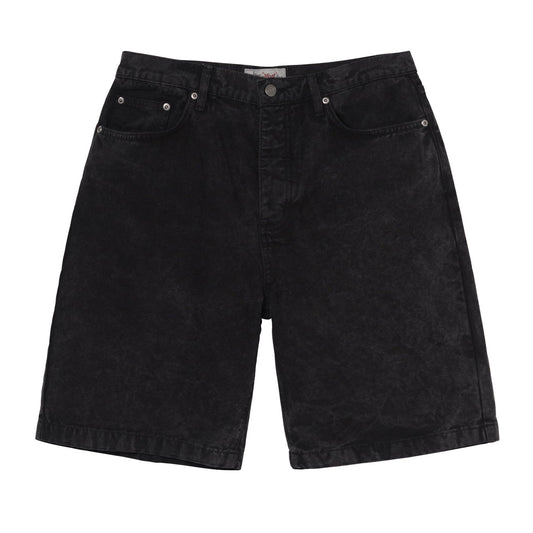 Stussy Washed Canvas Big Ol' Shorts - Black