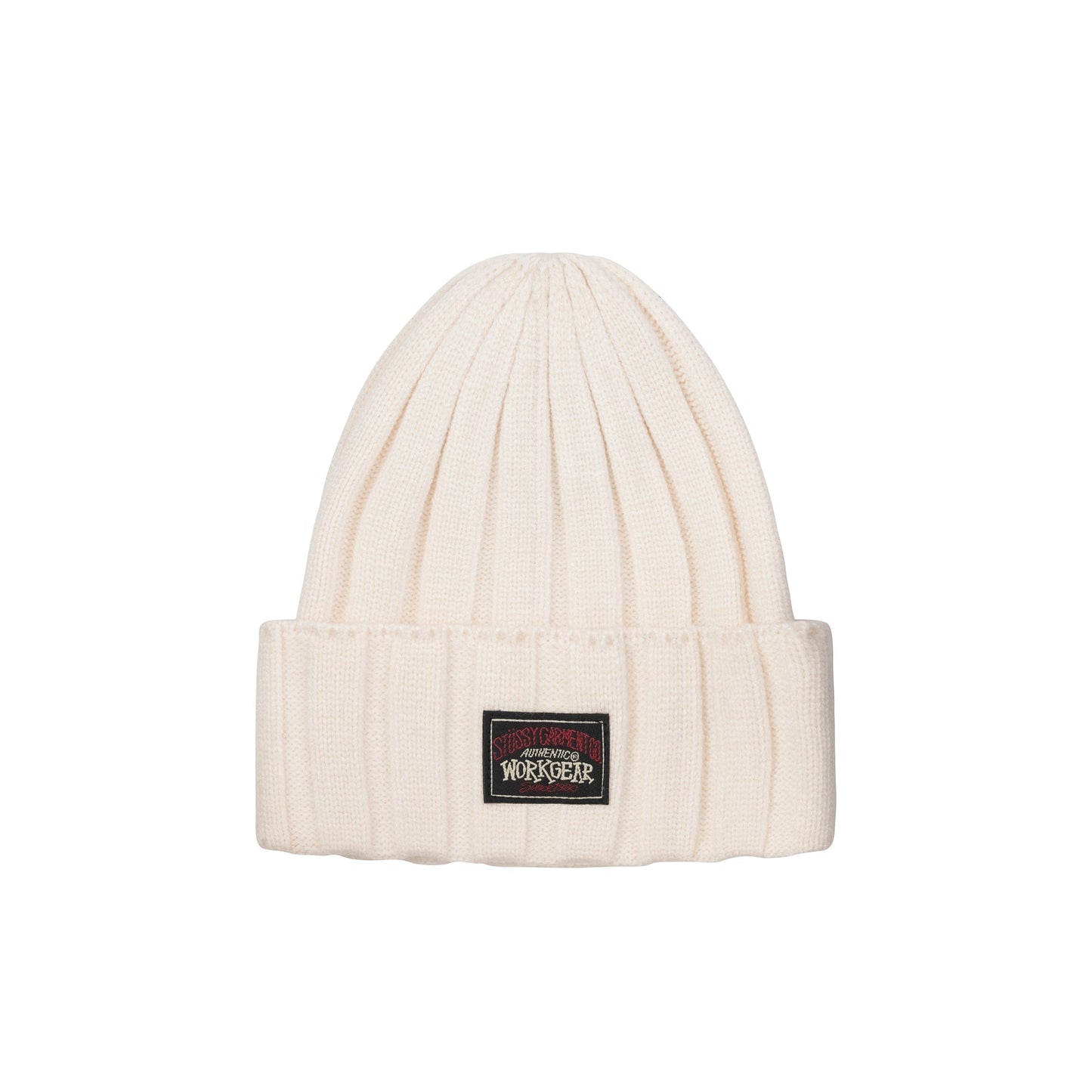 Stussy Workwear Cuff Beanie - Bone